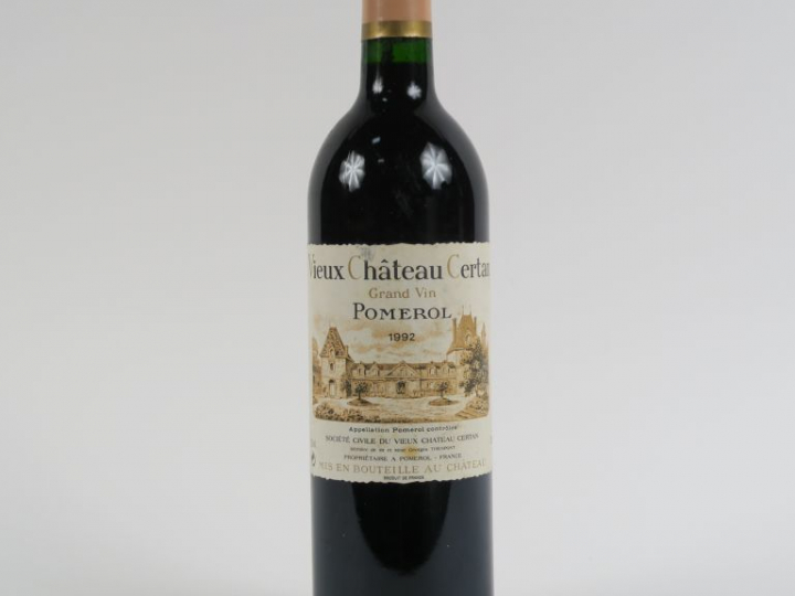 1 BOUTEILLE VIEUX CHÂTEAU CERTAN POMEROL - 1992