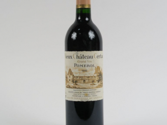 Vente aux enchères 1 BOUTEILLE VIEUX CHÂTEAU CERTAN POMEROL - 1992