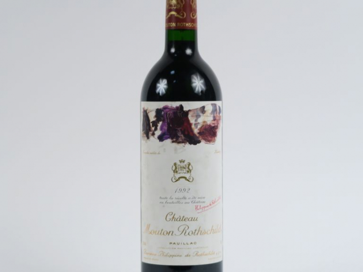1 BOUTEILLE CHÂTEAU MOUTON ROTHSCHILD 1er GCC PAUILLAC - 1992