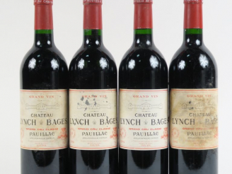 Vente aux enchères 4 BOUTEILLES CHÂTEAU LYNCH BAGES GCC PAUILLAC - 1994 - 1 EA