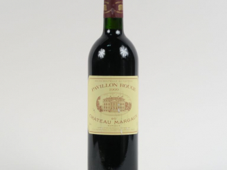 Vente aux enchères 1 BOUTEILLE PAVILLON ROUGE DU CHÂTEAU MARGAUX - 1999 - BG