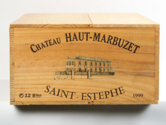 Vente aux enchères 12 BOUTEILLES CHÂTEAU HAUT MARBUZET ST ESTEPHE - 1999 - CBO - BG