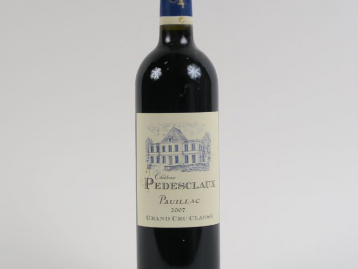 1 BOUTEILLE CHÂTEAU PEDESCLAUX GCC PAUILLAC - 2007