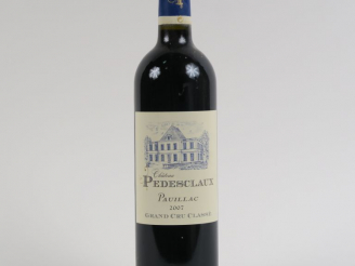 Vente aux enchères 1 BOUTEILLE CHÂTEAU PEDESCLAUX GCC PAUILLAC - 2007