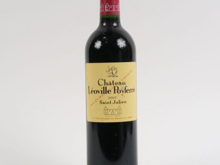 1 BOUTEILLE CHÂTEAU LÉOVILLE POYFERRE GCC ST JULIEN - 2007