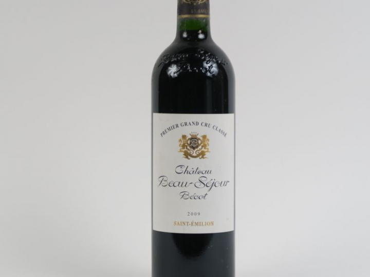 1 BOUTEILLE CHÂTEAU BEAU SEJOUR BECOT 1er GCC ST EMILION - 2009