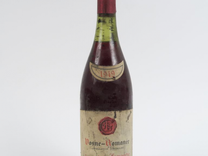 1 BOUTEILLE VOSNE ROMANÉE DOMAINE HENRY LAMARCHE - 1949 - 4 CM/ELA/BLS