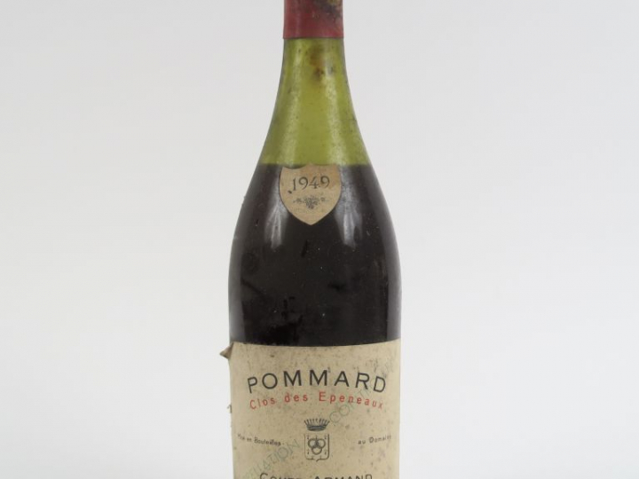 1 BOUTEILLE POMMARD 1er CRU 'CLOS DES ÉPENEAUX' COMTE ARMAND - 1949 - 