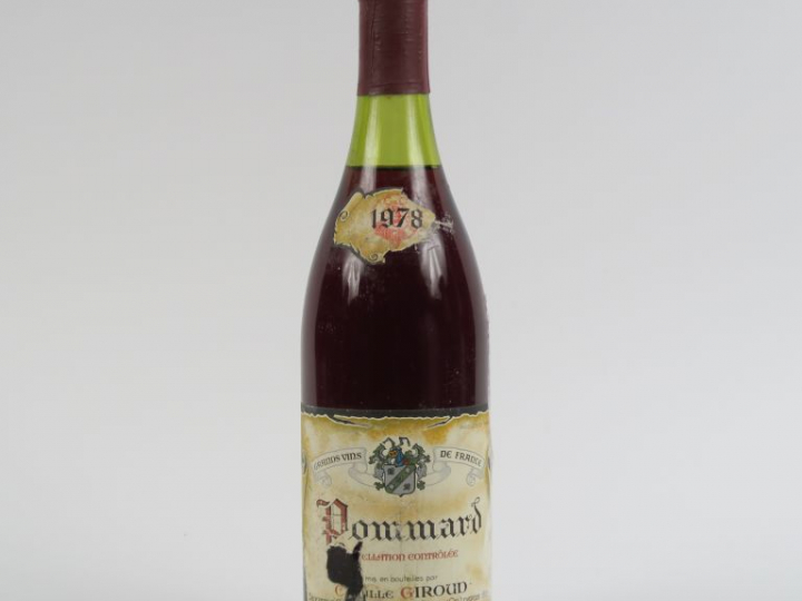 1 BOUTEILLE POMMARD CAMILLE GIROUD - 1978 - EA