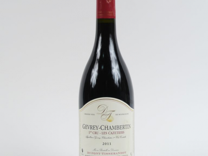 1 BOUTEILLE GEVREY CHAMBERTIN 1er CRU 'LES CAZETIERS' DUPONT TISSERAND