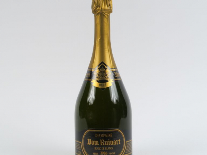 1 BOUTEILLE CHAMPAGNE DOM RUINART 'BLANC DE BLANCS' - 1986 - COFFRET
