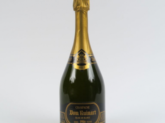 Vente aux enchères 1 BOUTEILLE CHAMPAGNE DOM RUINART 'BLANC DE BLANCS' - 1986 - COFFRET