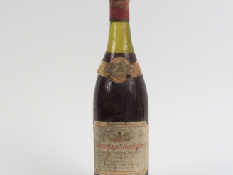 Vente aux enchères 1 BOUTEILLE HERMITAGE ROCHEFINE JABOULET VERCHERRE - 1947 - 5 CM/EA/BS