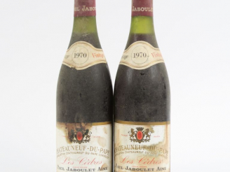 Vente aux enchères 2 BOUTEILLES CHATEAUNEUF DU PAPE 'LES CÈDRES' PAUL JABOULET AÎNÉ - 197