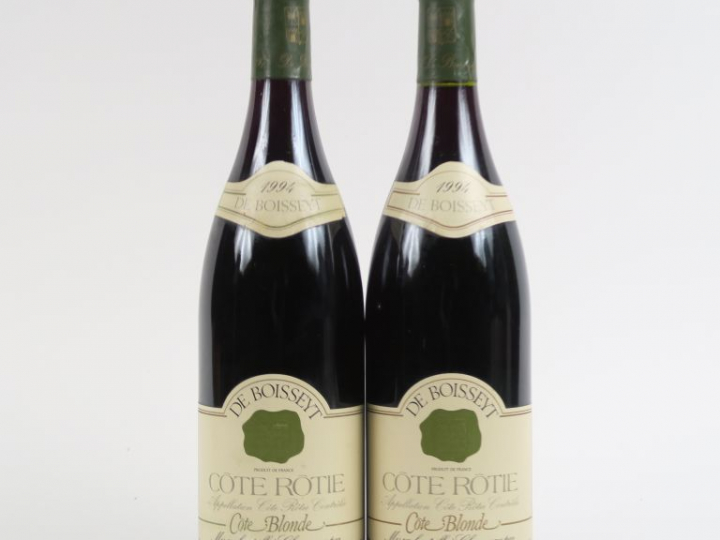  2 BOUTEILLES CÔTE ROTIE 'CÔTE BLONDE' DE BOISSEYT - 1994