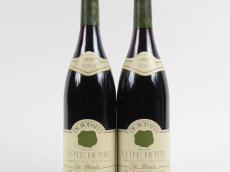 Vente aux enchères  2 BOUTEILLES CÔTE ROTIE 'CÔTE BLONDE' DE BOISSEYT - 1994