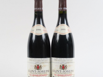 Vente aux enchères 2 BOUTEILLES SAINT JOSEPH 'LE GRAND POMPÉE' PAUL JABOULET ÂINÉ - 1999