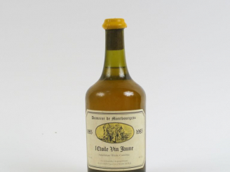 Vente aux enchères 1 BOUTEILLE VIN JAUNE L'ÉTOILE DOMAINE DE MONTBOURGEON - 1985