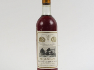 Vente aux enchères 1 BOUTEILLE CLOS FONTINDOULE MONBAZILLAC - 1942 - BG