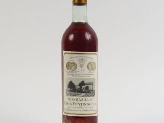 Vente aux enchères 1 BOUTEILLE CLOS FONTIDOULE MONBAZILLAC - 1942 - BG