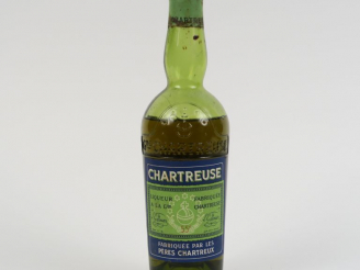 Vente aux enchères 1 DEMIE BOUTEILLE CHARTEUSE VERTE PÉRIODE 1956/1964 