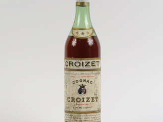 Vente aux enchères 1 VIEILLE BOUTEILLE COGNAC CROIZET
