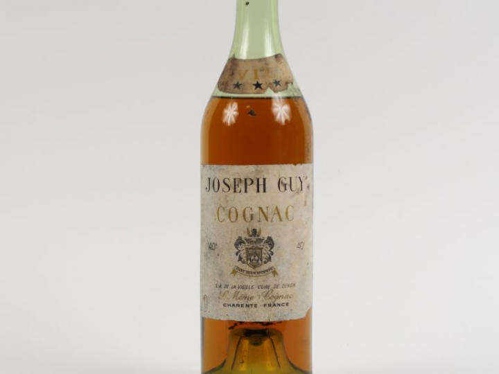 1 VIEILLE BOUTEILLE COGNAC JOSEPH GUY