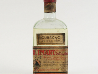 Vente aux enchères 1 VIEILLE BOUTEILLE CURACAO R. IMART 40°