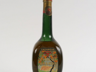 Vente aux enchères 1 VIEILLE BOUTEILLE LIQUEUR APRICOT BRANDY CAZANOVE