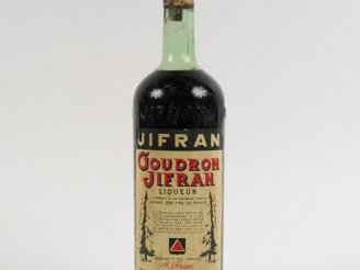 Vente aux enchères 1 VIEILLE BOUTEILLE GOUDRON JIFRAN