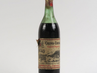 Vente aux enchères 1 TRÈS VIEILLE BOUTEILLE LIQUEUR CHINA CHINA J. CABANEL   CIE - ELA
