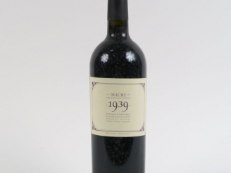 Vente aux enchères 1 BOUTEILLE MAURY DOMAINE PLA DEL FOUNT - 1939