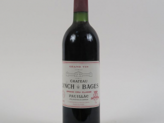 Vente aux enchères 1 BOUTEILLE CHÂTEAU LYNCH BAGES GCC PAUILLAC - 1983 - BG