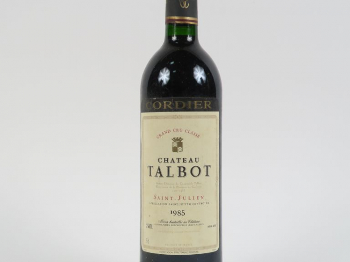 1 BOUTEILLE CHÂTEAU TALBOT GCC ST JULIEN - 1985