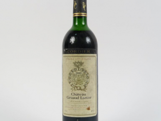 Vente aux enchères 1 BOUTEILLE CHÂTEAU GRUAUD LAROSE GCC ST JULIEN - 1989 - HEP