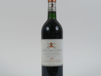 Vente aux enchères 1 BOUTEILLE CHÂTEAU PAPE CLEMENT GCC GRAVES - 1990
