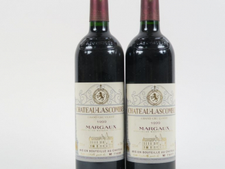 Vente aux enchères 2 BOUTEILLES CHÂTEAU LASCOMBES GCC MARGAUX - 1999