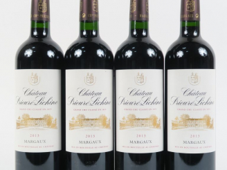 Vente aux enchères 4 BOUTEILLES CHÂTEAU PRIEURE LICHINE GCC MARGAUX - 2013
