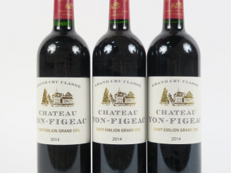 Vente aux enchères 3 BOUTEILLES CHÂTEAU YON FIGEAC GC ST EMILION - 2014