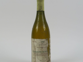 Vente aux enchères 1 BOUTEILLE CHASSAGNE MONTRACHET 1er CRU 'LES CAILLERETS' MARC COLIN -