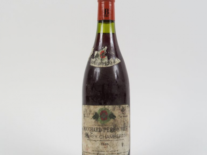 1 BOUTEILLE GEVREY CHAMBERTIN BOUCHARD PÈRE   FILS - 1986 - ETA