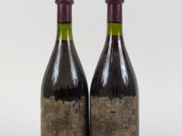 2 BOUTEILLES ALOXE CORTON - 1992 - ETA