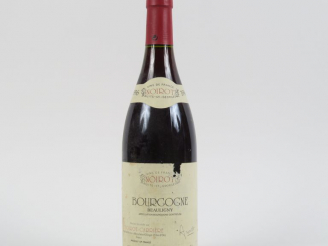 Vente aux enchères 1 BOUTEILLE BOURGOGNE 'BEAULIGNY' NOIROT CARRIÈRE - 1996