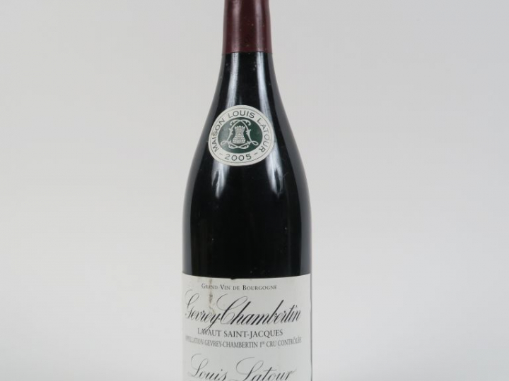 1 BOUTEILLE GEVREY CHAMBERTIN 1er CRU 'LAVAUT ST JACQUES' LOUIS LATOUR