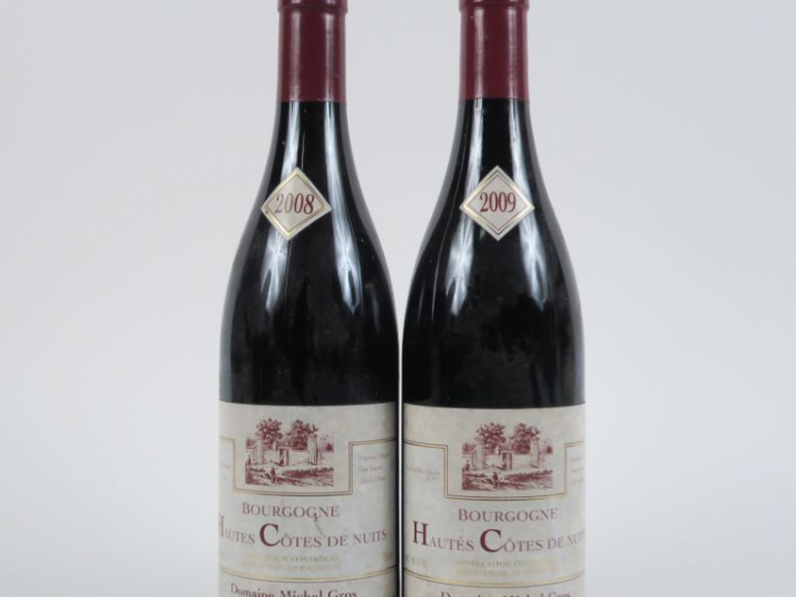 2 BOUTEILLES BOURGOGNE HAUTES CÔTES DE NUITS DOMAINE MICHEL GROS - 200