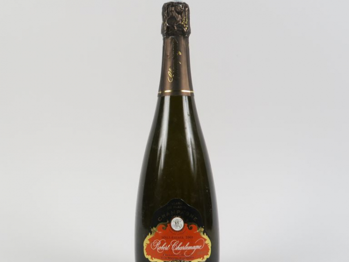 1 BOUTEILLE CHAMPAGNE GC 'BLANC DE BLANCS' ROBERT CHARLEMAGNE - 2008