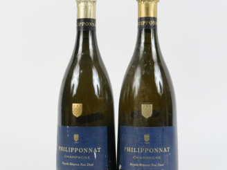 Vente aux enchères 2 BOUTEILLES CHAMPAGNE PHILIPONNAT 'ROYALE RÉSERVE' - 2011 et 2014