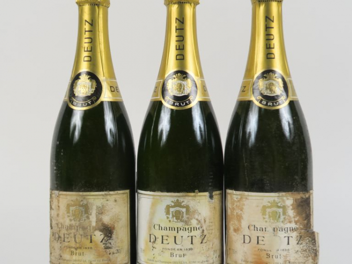3 BOUTEILLES CHAMPAGNE DEUTZ - EA
