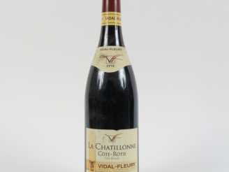 Vente aux enchères 1 BOUTEILLE CÔTE ROTIE 'LA CHATILLONNE' VIDAL FLEURY - 2010