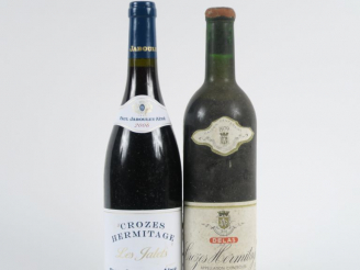 Vente aux enchères 2 BOUTEILLES CROZES HERMITAGE : 1 'LES JALETS' PAUL JABOULET AINÉ 2006